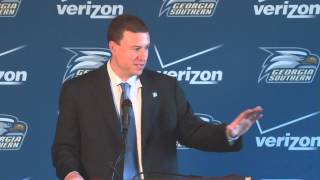 MBB: Press Conference to Introduce New Head Coach Mark Byington (4-1-13)