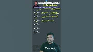 Calculate Square within second  | 1 Minute Maths Trick | Sarwar Sir | #shorts #mathstrick #trick