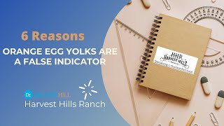 6 Reasons Orange Egg Yolks are a False Indicator