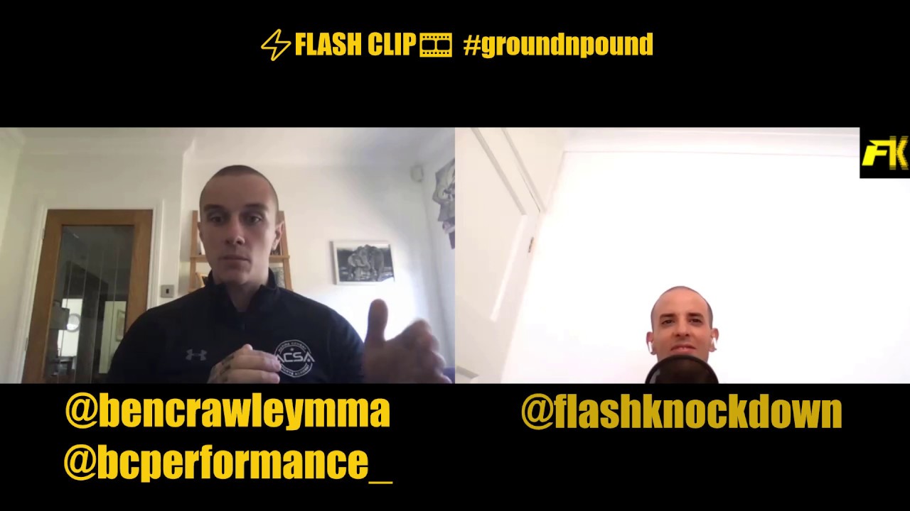 ⚡Flash Knockdown💨 presents! Ben “Creepy” Crawley - Ground 'n' Pound Technique - ⚡Flash Clip🎞️