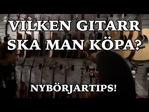 Video: Hur Man Väljer En Elgitarr