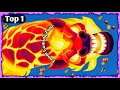 🐍WORMSZONE.IO | GIANT SLITHER SNAKE TOP 1 Epic Worms Zone Best Gameplay | snake game saamp game #074