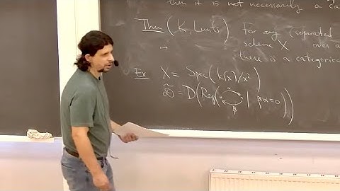 International Conference. A. G. Kuznetsov – "Categorical resolutions of singularities"