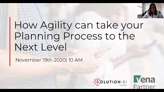 Webinar - How Agility Can Take Your Planning Process To the Next Level - Solution BI Canada and VENA