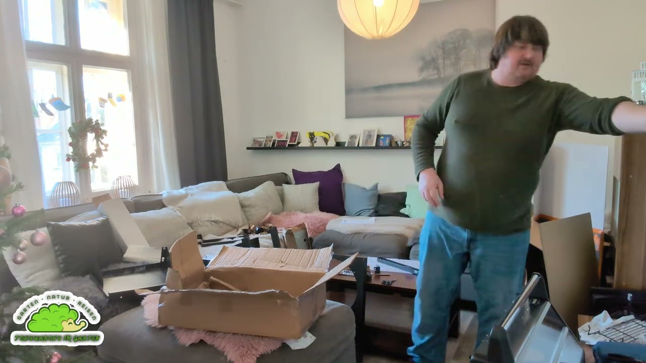 Gasgrill Unboxing und Aufbau
