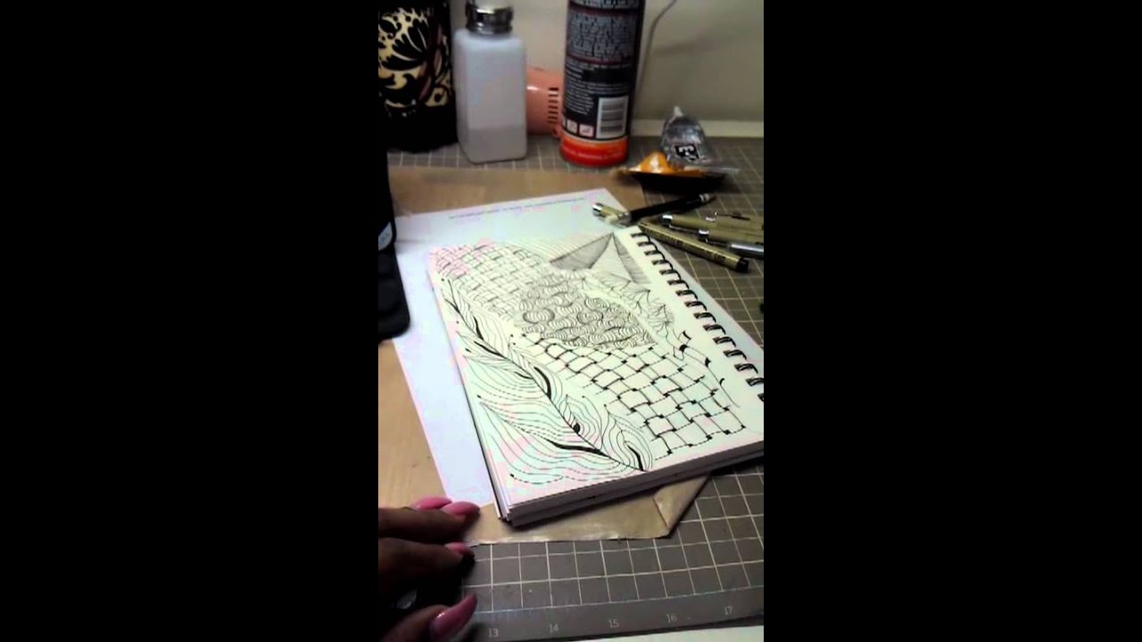 Scrap N' Learn ~ Zen Tangle Start