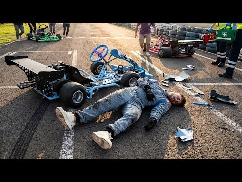 WHAT HAPPENS IF YOU DRIVE A GO-KART WITHOUT BRAKES 😱