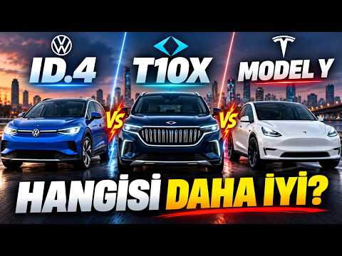 Volkswagen ID.4 vs Togg T10X vs Tesla Model Y mi? Elektrikli SUV Karşılaştırması - Hangisi Daha İyi?