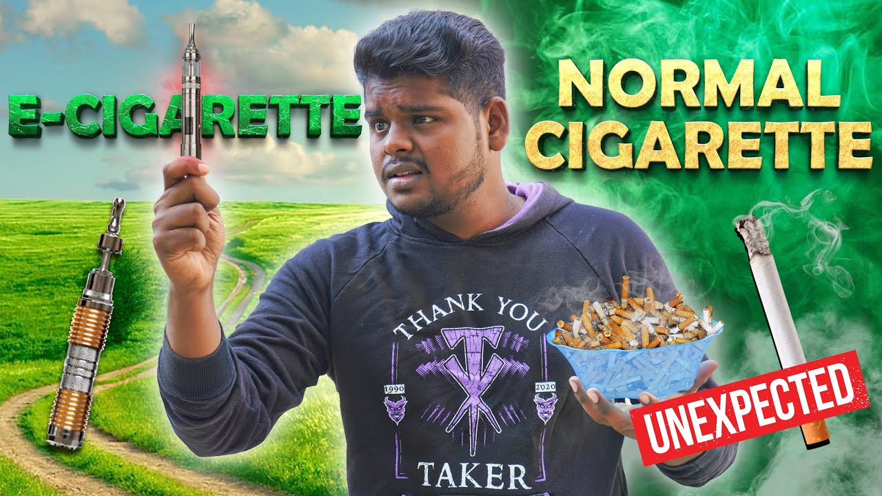 E-cigarette 🆚 Normal Cigarette 😐Unexpected 🤯 #offsquad #spoutoffocus #outoffocus