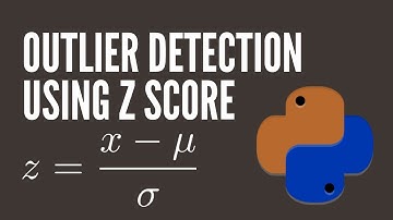 Detecting Outliers with Z-scores in Python