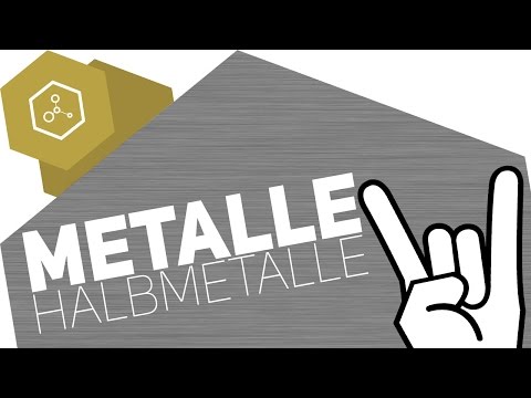 Video: Was sind die Ähnlichkeiten zwischen Metallen, Nichtmetallen und Halbmetallen?