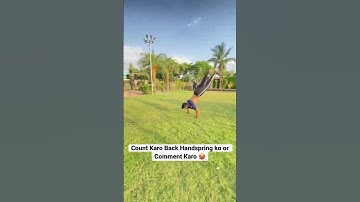 Continue Back Handspring 😨 | Unlimited Back Handspring 🔥🥵 #josephchavhan #backfliptutorial