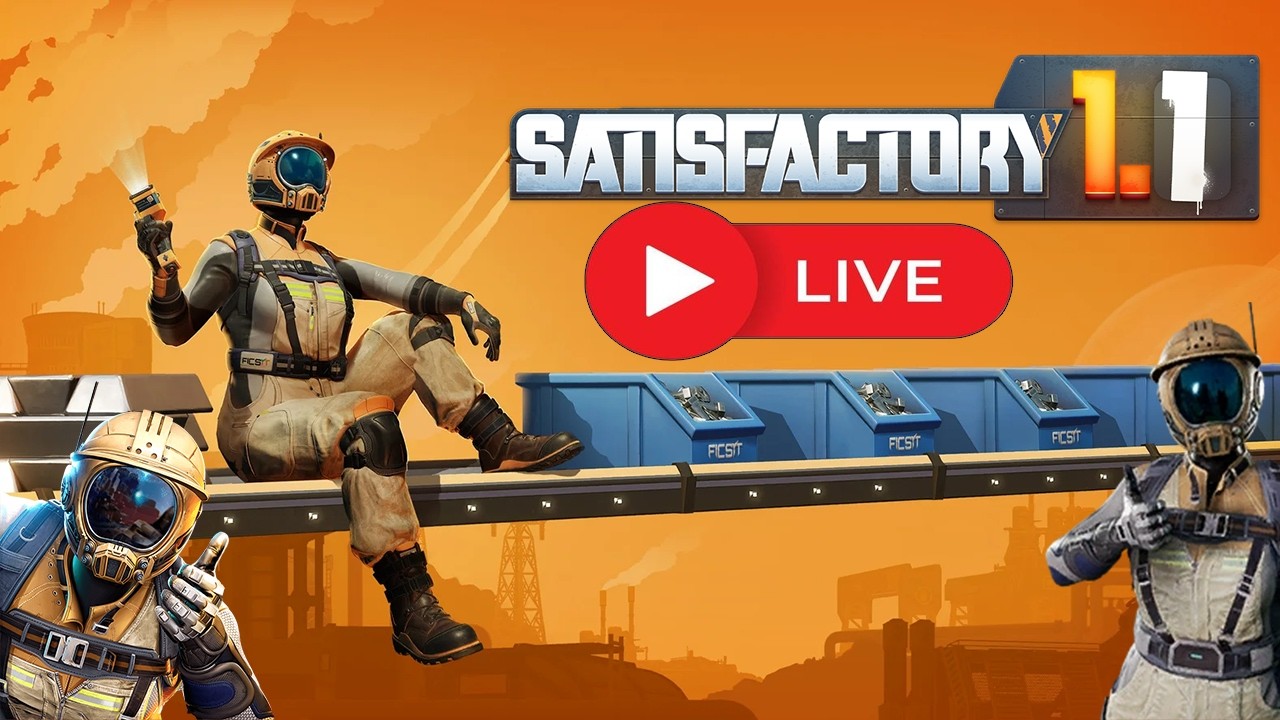 🔴Sonntags in Satisfactory....