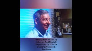 Eian-Gabriel Thanking Jehovah & The WW2 Vet We Were Volunteer Live-In Caregivers For Expressing Joy