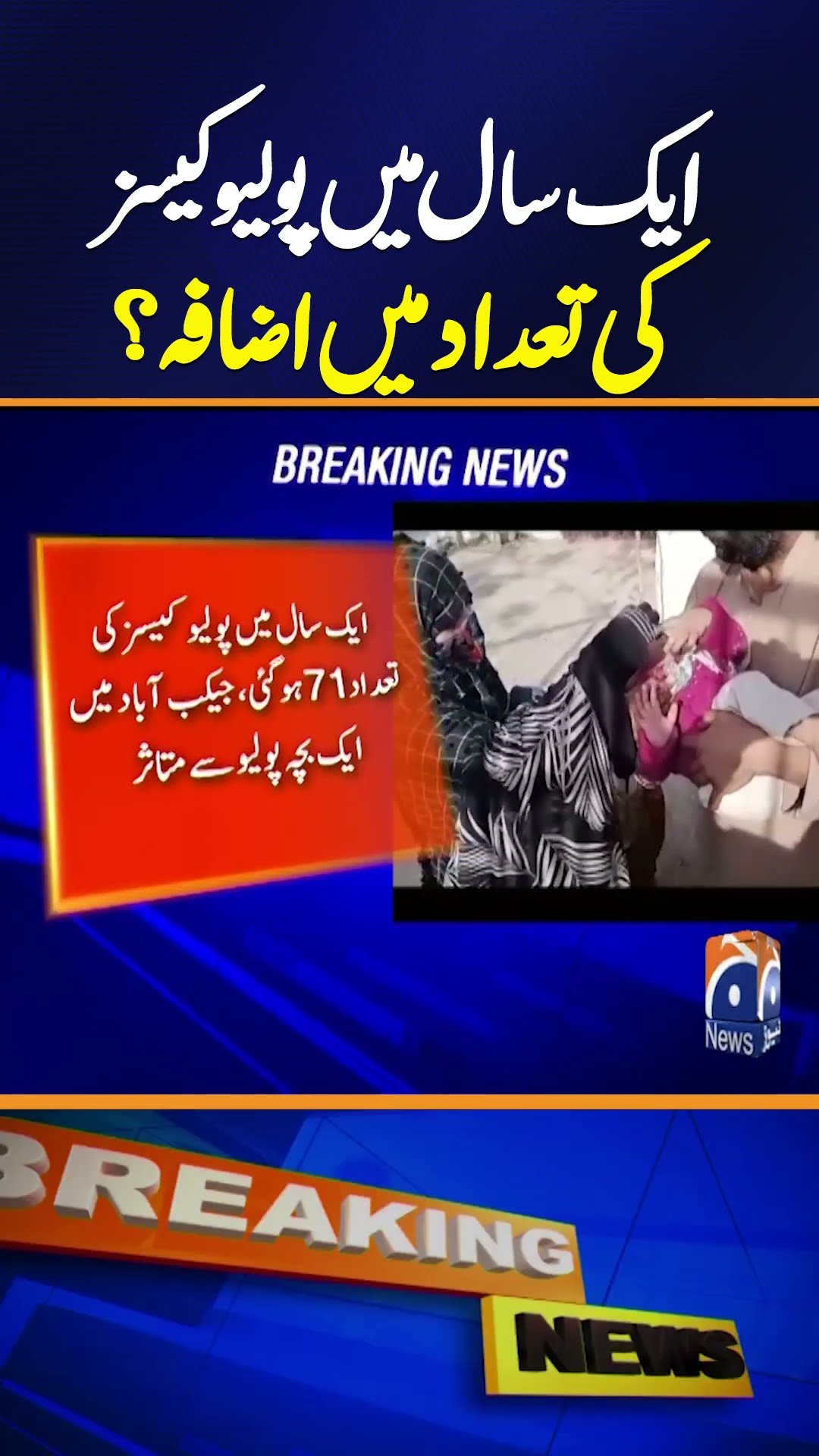 Numbers of Polio Cases Increase in a Year ? Number Revealed | Breaking News