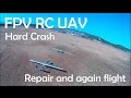 World&#39;s Strongest RC Aircraft of 2m FPV UAV (Crash and again flight!)