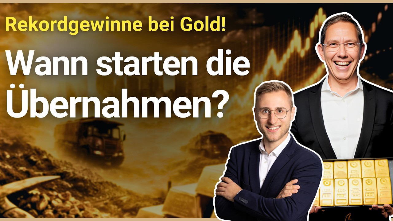 Starke Gewinne bei großen Goldproduzenten – folgt jetzt die Übernahmewelle?