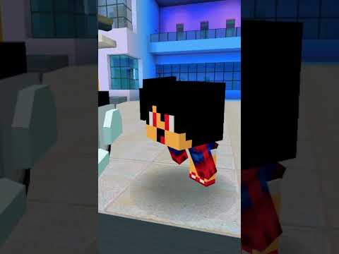 BEBE VENOM TROLA O BEBE HOMEM ARANHA CASTIGANDO A MOTO DELE E RECEBE O TROCO NO MINECRAFT