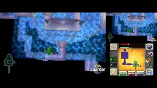 OoT3D Lower Water in Water Temple w/o Iron Boots (Hookshot Jump)