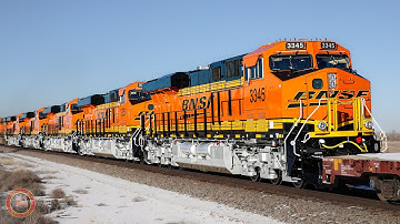 More BRAND NEW BNSF ES44ACHs, Boeing 737s, Warbonnet, Dash 9 Leaders & More on the Joint Line!