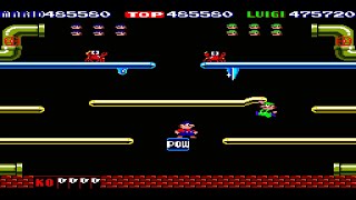 Mario Bros. - 1983 Arcade - OVER 1 MILLION POINTS!!! - 2 Player screenshot 3