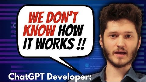 ChatGPT Developer just confessed: We Don