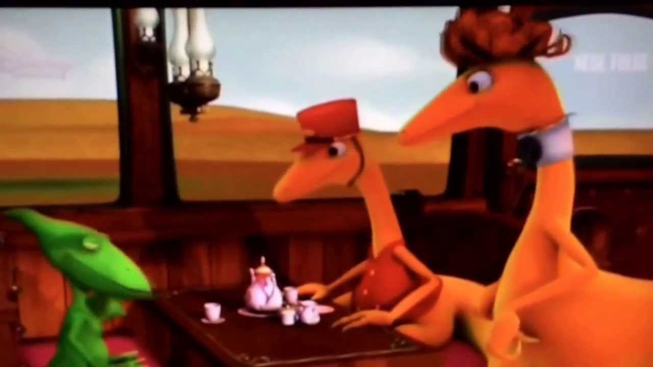 Dino Zug Don und die Tyranodons