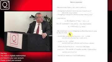 Advanced Interest Rate Modelling (Part 1) - Session Sample