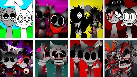 Incredibox - Sprunki but MIX WENDA and GRAY in ALL Different Mods All Phase 1-6 VS Phase 7-8-22
