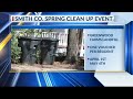 Spring cleaning in Smith County for the month of April