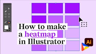 Learn how to make an editable heatmap in Illustrator | Datylon Tutorial | Graphic Design [2021]