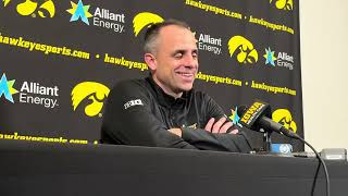 Ben Mccollum Reacts To Iowa Basketballs Win Over Usc