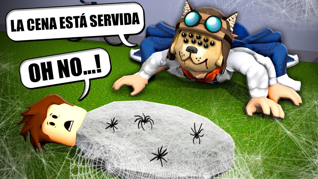 SOY UNA ARAÑA MUY ASQUEROSA 🤮 (¡Y tengo HAMBRE! 😈 ) - ROBLOX Spider