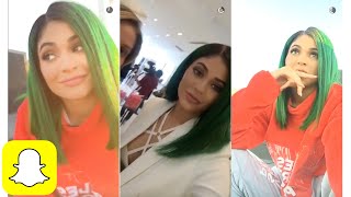 Kylie Jenner's LIP KIT LAUNCH on Snapchat