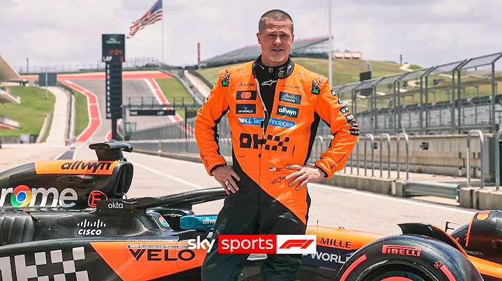 FIRST LOOK! Brad Pitt and Martin Brundle drive a McLaren F1 car at COTA 🇺🇸👀