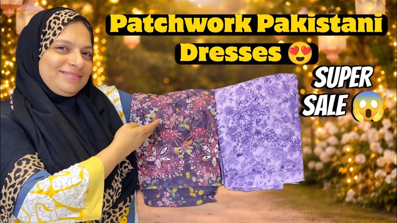 Patchwork Formal Eid Collection 😍| Sabse Sasta Fashion 2026🥰|Premium Pakistani Lace work with style✨