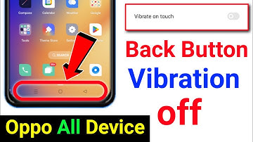 oppo mobile side back button vibration settings | back button vibration of oppo mobile