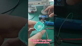 Micro Air Pump Test Demonstration | Airflow & Performance Verification
