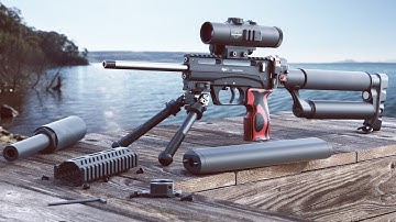 EDGUN LESHIY 2 TUTORIAL #002 - HOW TO INSTALL THE 250MM BARREL