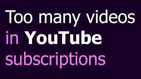 How to filter YouTube Subscriptions | Youtube Subscription filter extension | July 2021