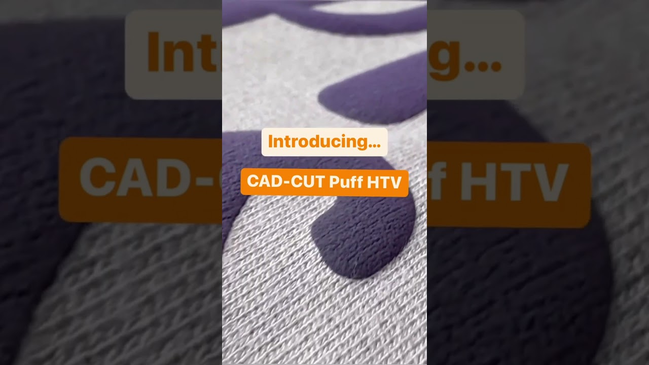 Introducing ALL NEW CAD-CUT® Puff HTV! - Stahls' Blog