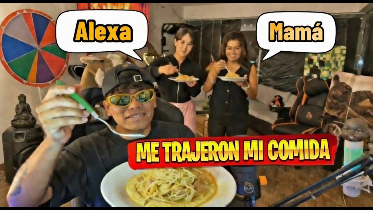 ALEXA Y LA MAMÁ DE BUTICITO LE TRAEN SU COMIDA! 😍🍝