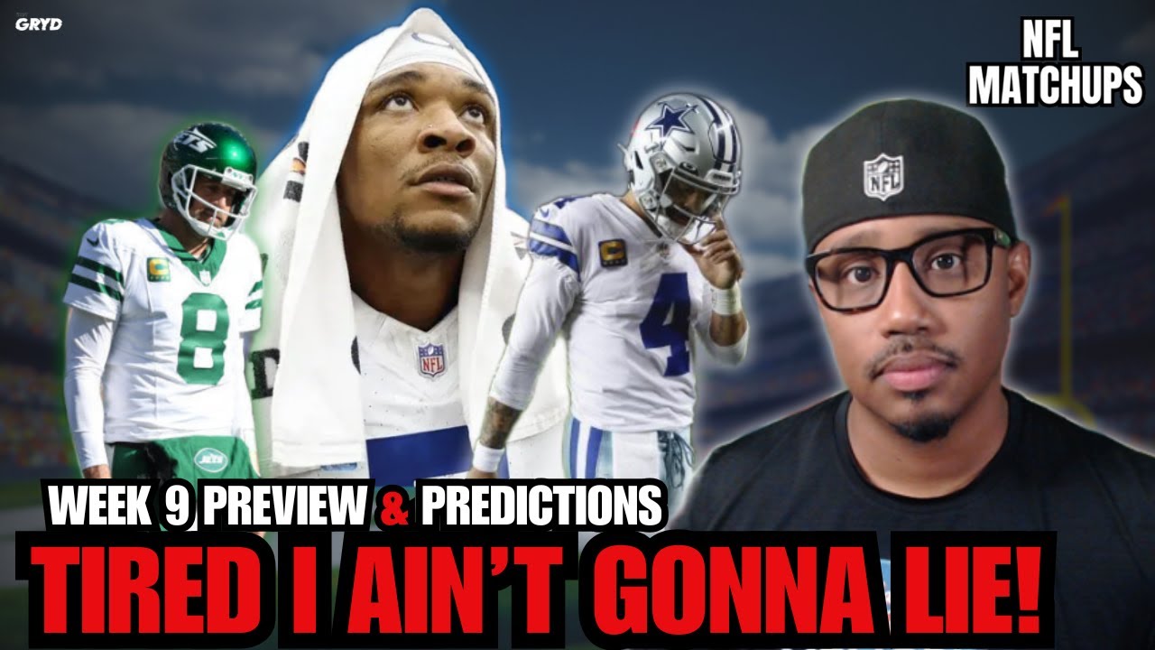 NFL Matchups | Tired I ain't gonna lie!