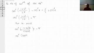 LECTURE 19/ PROBLEMS ON ITF