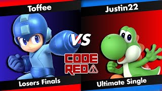 Code Red 43 LF- Toffee (Megaman) Vs. Justin22 (Yoshi)