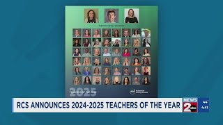 Rutherford County Schools announce 2024-25 Teachers of the Year