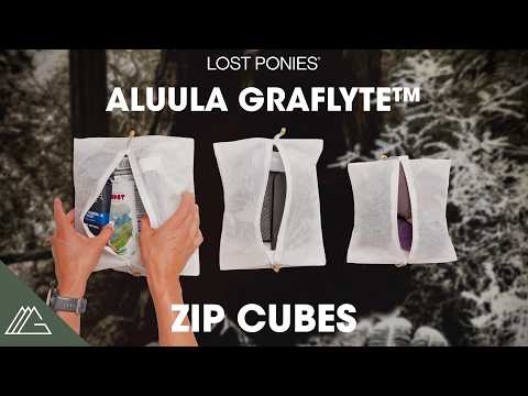 ALUULA Graflyte Zip Cubes by Lost Ponies: UPGRADE your pack organization!