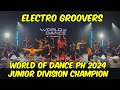 Electro groovers  world of dance ph 2024 junior division champion  wodph2024 anime batang90s