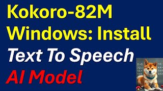 Kokoro-82M: Install and Run Locally Fast, Small, and Free Text to Speech AI Model Kokoro-82M Wealth
