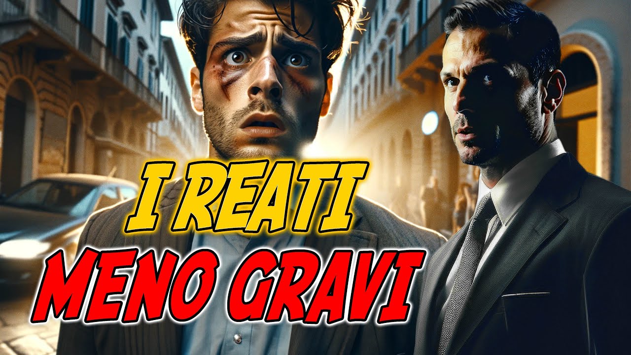 Quali sono i REATI meno GRAVI? | Avv. Angelo Greco